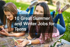 winter jobs for teens